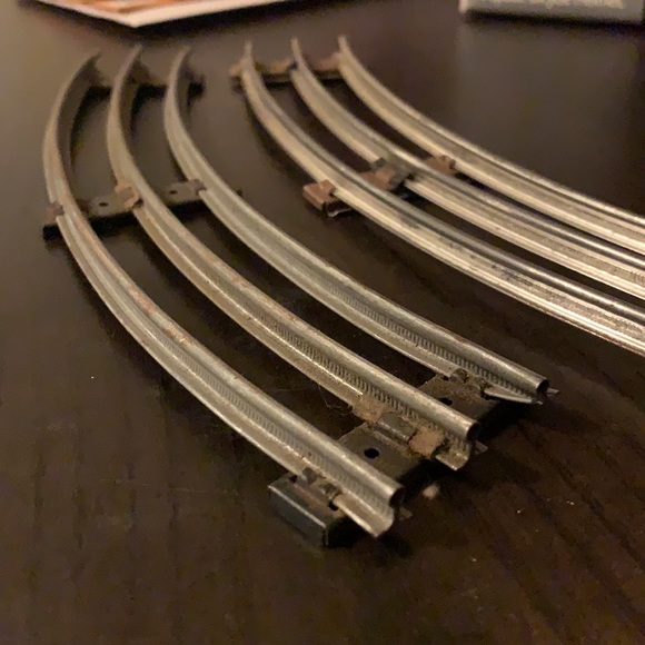 Vintage Lionel O Scale Track, Set of 2 Curved Great Find!! Train - Picture 7 of 7